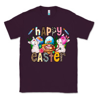 Plum Happy Easter Classic Tee - CowhideDigitalArt