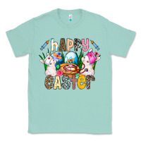 Seafoam Happy Easter Classic Tee - CowhideDigitalArt