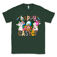 Sports Green Happy Easter Classic Tee - CowhideDigitalArt