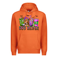 Carrot Boo Heifer Coffee Cups with Halloween Premium Hoodie - texasbilliewilder