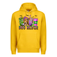 Lemon Boo Heifer Coffee Cups with Halloween Premium Hoodie - texasbilliewilder