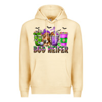Boo Heifer Coffee Cups With Halloween Premium Hoodie | Teevron