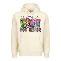 Sandshell Boo Heifer Coffee Cups with Halloween Premium Hoodie - texasbilliewilder