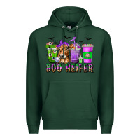 Sports Green Boo Heifer Coffee Cups with Halloween Premium Hoodie - texasbilliewilder