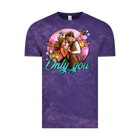 Cloud Purple only you and couple with keys Vintage Tee - AdoDesignShop