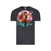 Vintage Black only you and couple with keys Vintage Tee - AdoDesignShop