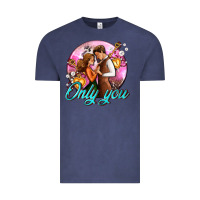Vintage Denim only you and couple with keys Vintage Tee - AdoDesignShop
