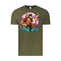 Vintage Olive only you and couple with keys Vintage Tee - AdoDesignShop