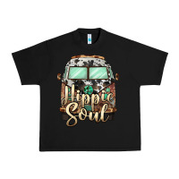 Black hippie soul caravan Urban Heavy Tee - BarkalooDesign