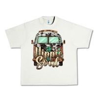 Pistachio hippie soul caravan Urban Heavy Tee - BarkalooDesign