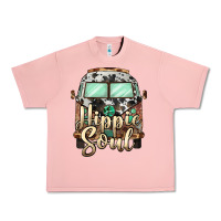 Salmon hippie soul caravan Urban Heavy Tee - BarkalooDesign