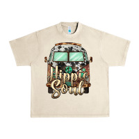 Sandshell hippie soul caravan Urban Heavy Tee - BarkalooDesign