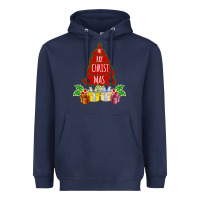 Navy Red Merry Christmas 2020 Heavyweight Hoodie - Bettercallsaul