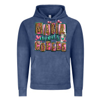 Vintage Denim mama needs coffee mother's day Vintage Hoodie - Jasminsmagicworld