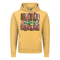 Vintage Mustard mama needs coffee mother's day Vintage Hoodie - Jasminsmagicworld