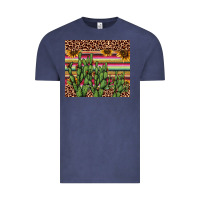Vintage Denim cactus serape Vintage Tee - AdoDesignShop