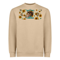 Mushroom dead inside but caffeinated momlife Heavyweight Sweatshirt - Jasminsmagicworld