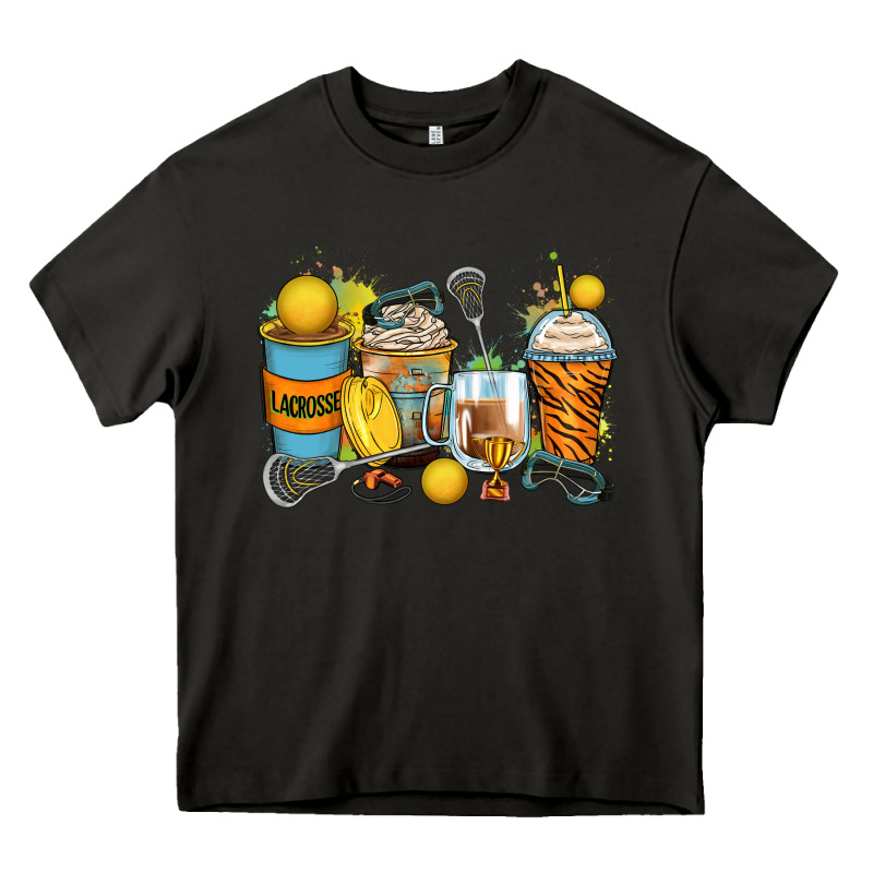 Lacrosse Coffee Cups Heavy Core Tee by Zillion Design Studio | Teevron
