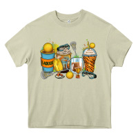 Mossy lacrosse coffee cups Heavy Core Tee - Zillion Design Studio