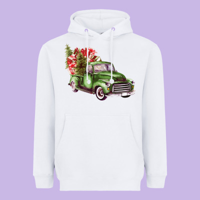 Green Truck Heavyweight Hoodie Designed By Bettercallsaul