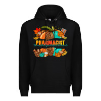 Black Pharmacist pumpkin Premium Hoodie - NancyCooperArtShop