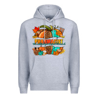 Heather Grey Pharmacist pumpkin Premium Hoodie - NancyCooperArtShop