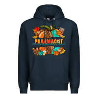 Navy Pharmacist pumpkin Premium Hoodie - NancyCooperArtShop