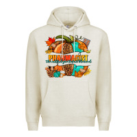 Oatmeal Heather Pharmacist pumpkin Premium Hoodie - NancyCooperArtShop