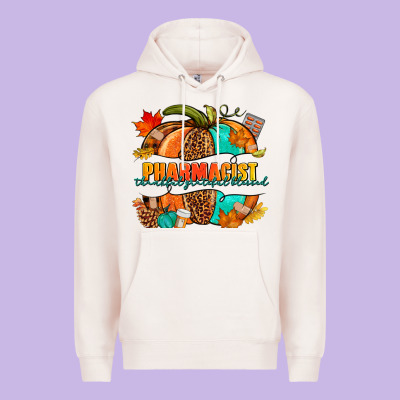 Pharmacist Pumpkin Premium Hoodie Designed By Nancycooperartshop
