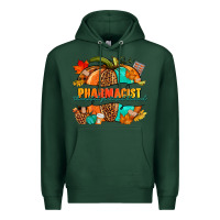 Sports Green Pharmacist pumpkin Premium Hoodie - NancyCooperArtShop