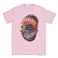 Bubblegum Pink Discus Fish Classic Tee - LillyAllenDesigns