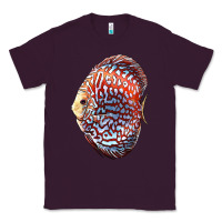 Plum Discus Fish Classic Tee - LillyAllenDesigns