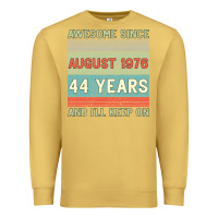 Antique Gold awesome since august 1976 44 years and i ll keep on Premium Sweatshirt - Bettercallsaul