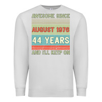Dove Grey awesome since august 1976 44 years and i ll keep on Premium Sweatshirt - Bettercallsaul
