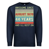 Navy awesome since august 1976 44 years and i ll keep on Premium Sweatshirt - Bettercallsaul