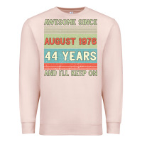 Pale Pink awesome since august 1976 44 years and i ll keep on Premium Sweatshirt - Bettercallsaul