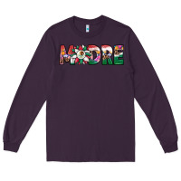 Plum mexican flag sunflower madre Long Sleeve Tee - JahusDesignShop