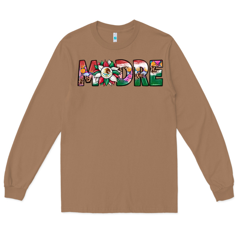Mexican Flag Sunflower Madre Long Sleeve Tee by JahusDesignShop | Teevron