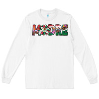 White mexican flag sunflower madre Long Sleeve Tee - JahusDesignShop