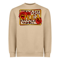 Mushroom Spanish chula with roses Heavyweight Sweatshirt - Jasminsmagicworld