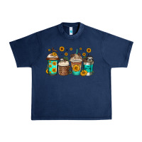 Navy sloth coffee cups Urban Heavy Tee - Jasminsmagicworld