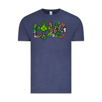 Vintage Denim Western St. Patrick's Day Love Cross Vintage Tee - Artiststas