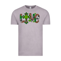 Vintage Zinc Western St. Patrick's Day Love Cross Vintage Tee - Artiststas