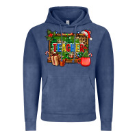 Vintage Denim christmas teacher and coffe cup with board Vintage Hoodie - AdoDesignShop