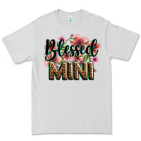 Dove Grey flowers blessed mini Premium Tee - Zillion Design Studio