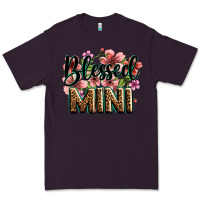 Plum flowers blessed mini Premium Tee - Zillion Design Studio