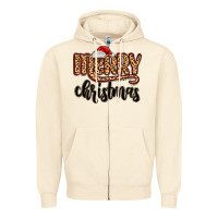 Sandshell merry christmas Zipper Hoodie - MaliasSmallBusiness