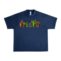 Navy fiesta cinco de mayo Urban Heavy Tee - BarkalooDesign