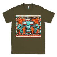 Army Green turquoise gemstone crosses Classic Tee - Jasminsmagicworld