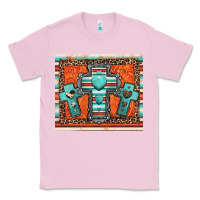 Bubblegum Pink turquoise gemstone crosses Classic Tee - Jasminsmagicworld